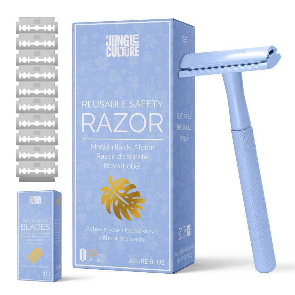 Diamond Grip Jungle Culture Safety Razors | Includes 10x Razor Blades-16